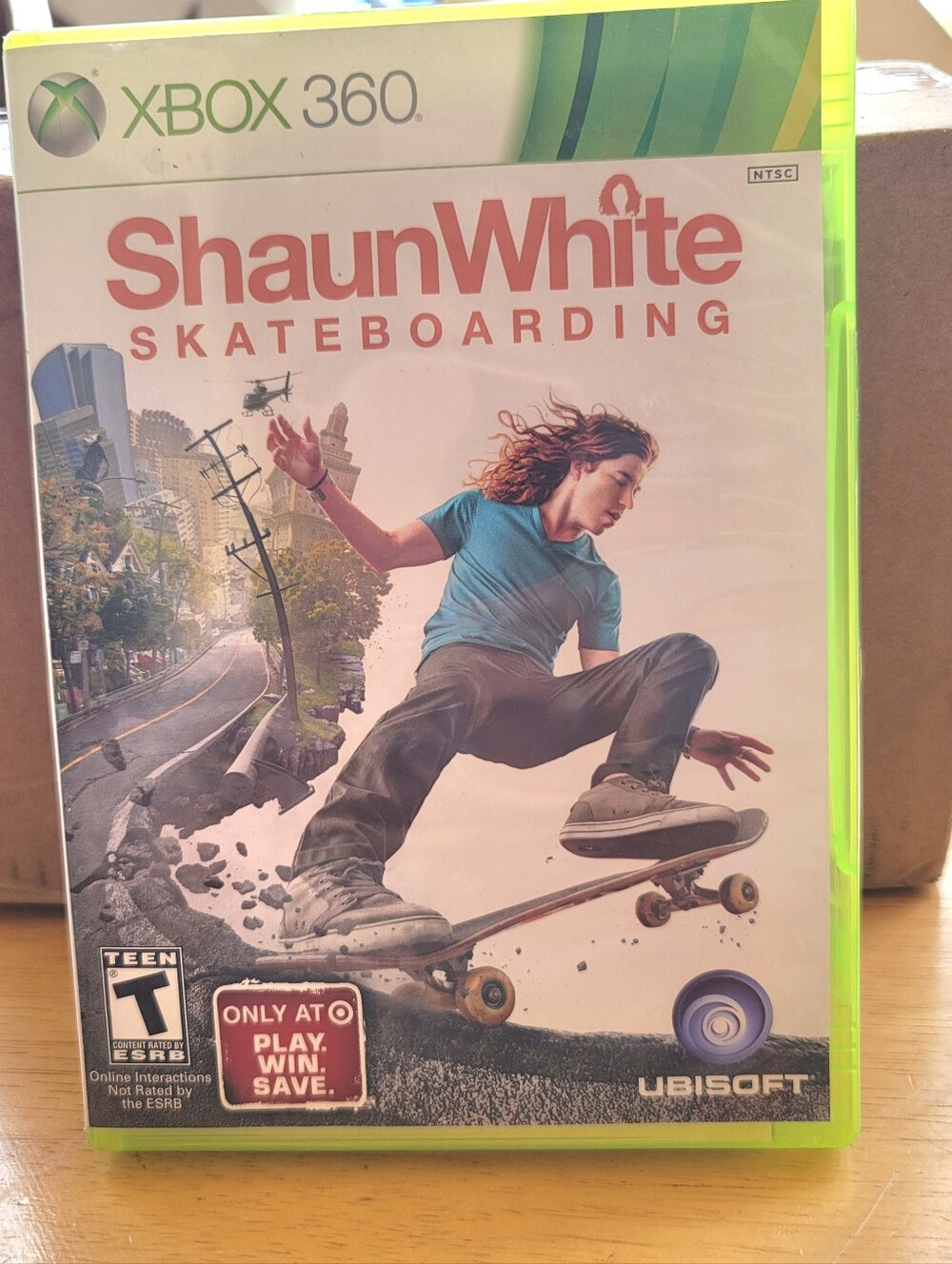 Xbox 360 Shaun White Skateboarding - Green Case